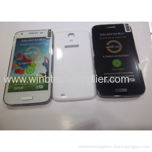 Mini S4 4.3inch Dual Core Dual Sim 1.2ghz Android 4.2 3g Cell Phone Unlocked Smart Phone Bluetooth Wifi 3g Version